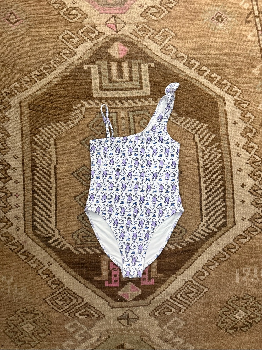 Roller Rabbit Monkey Kids Swimsuit
